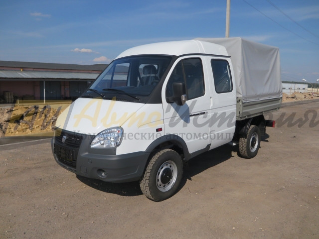 Газ 231073. 4х4. (6 мест). Бортовая платформа 2,4 м.
