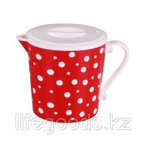 Кувшин "Горошек" 1,5л с крыш М4058