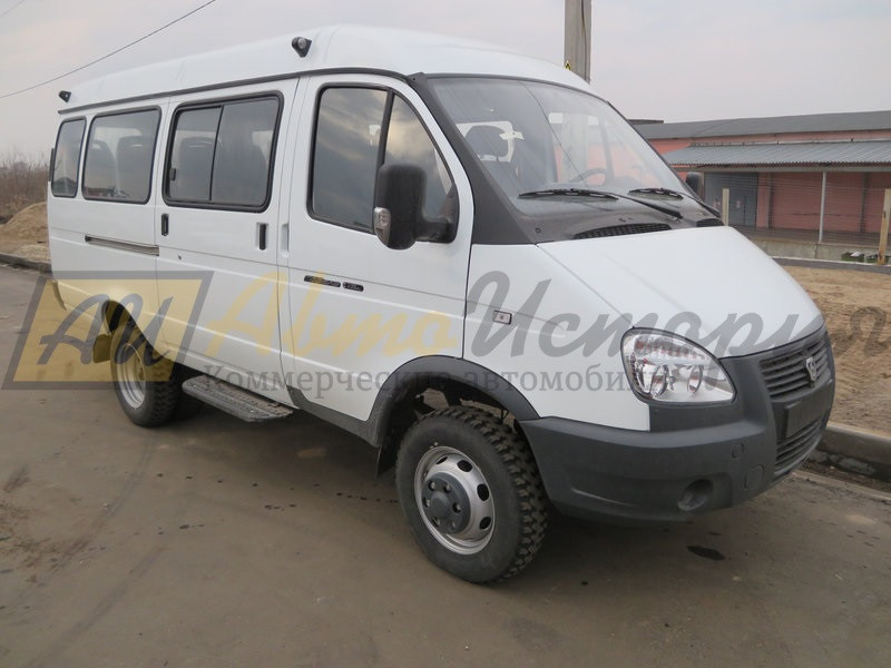 Газ 322173, автобус (13 мест). 4х4.