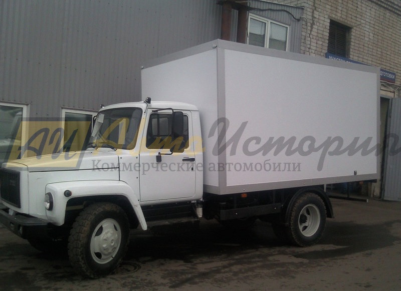 Газ 3309 "Газон". Изотермический фургон (ППУ) 4 м.