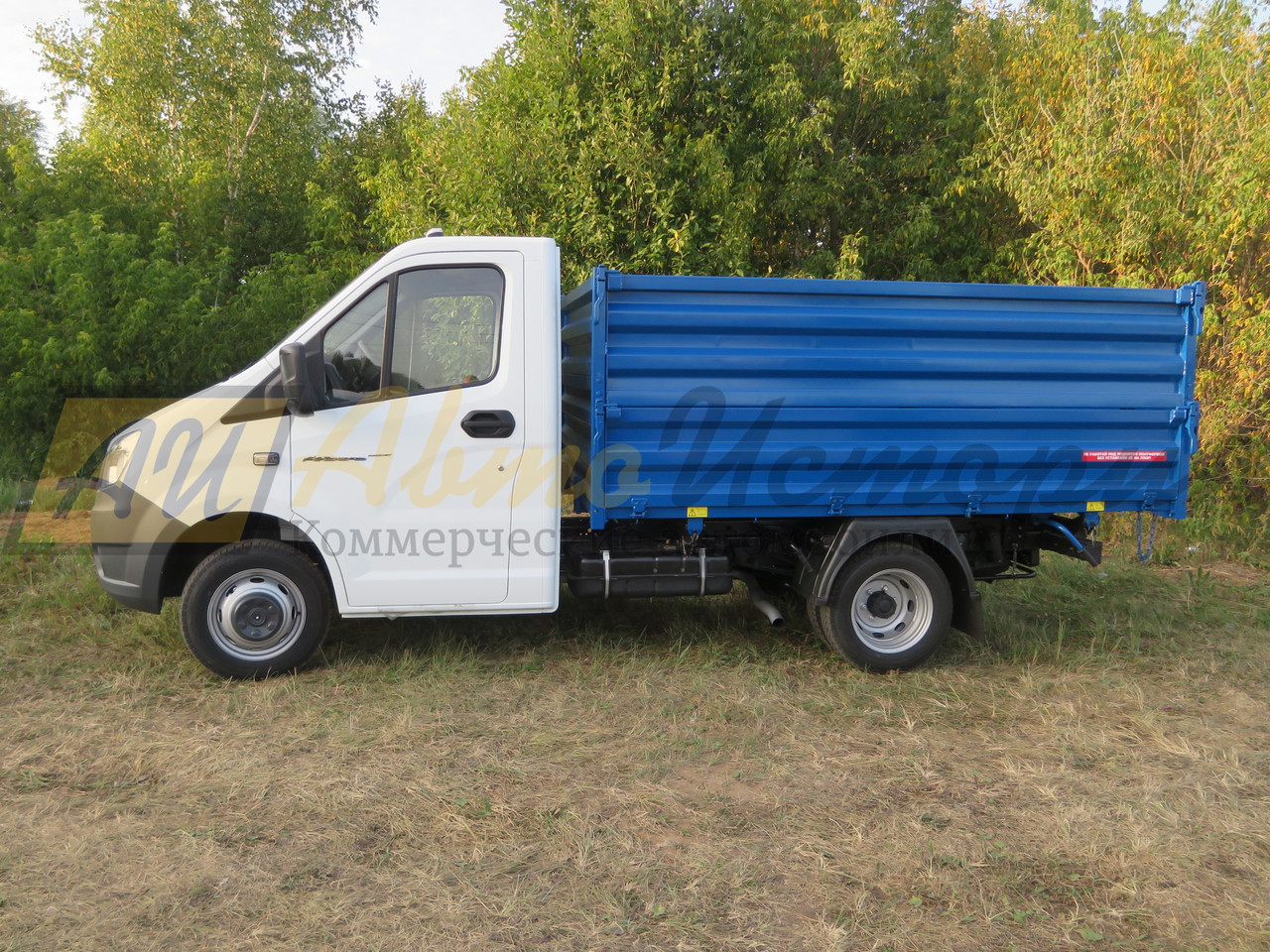 Газель Некст (дизель). Самосвал (надставные борта).