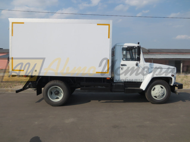 Газ 3309 "Газон". Изотермический фургон (ППУ) 3,6 м.