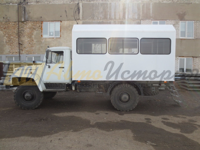 Газ 33088. Вахтовый автобус (20 мест).