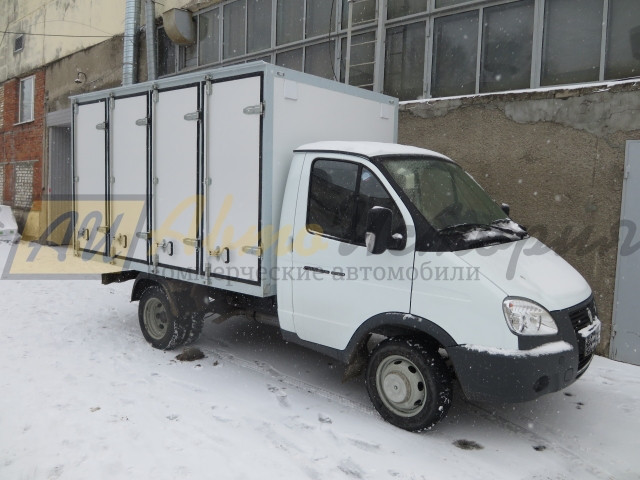Газ 3302. Хлебный фургон, (128 лотка).