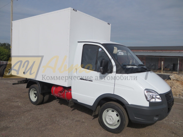 Газ 33025. Промтоварный фургон 3,1 м.