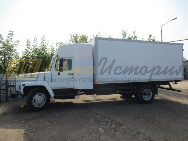 Газ 3309. Спальник. Промтоварный фургон 5,0 м.