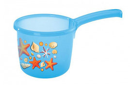 Ковш 1,3л с декором 12849