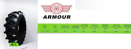 8,3-24 8PR R1 ARMOUR, фото 2