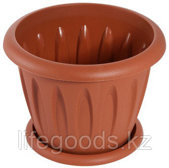 Горшок для растений "Фелиция" 0,9л с поддоном С102Т