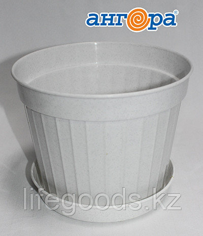 Кашпо КЛАССИК 1,1л №4 с подд. А5140мр, фото 1