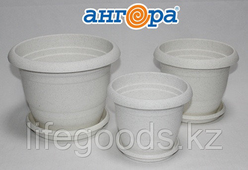 Кашпо ТОПРАК 3л с подд. А5220мр