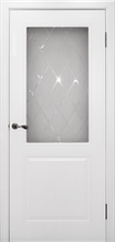Межкомнатная дверь эмаль- Бриз белая эмаль