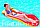 Надувной пляжный матрас шезлонг Bestway 43103 (160*84 см) красный, фото 4