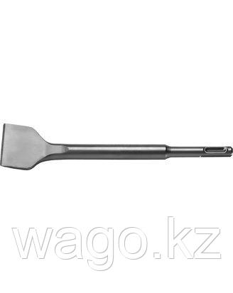 ЗУБИЛО SDS PLUS ПЛОСКОЕ СИБИН 29244-40, ПО БЕТОНУ ДЛЯ ПЕРФОРАТОРА, ИЗОГНУТОЕ, 40X200 ММ, фото 2