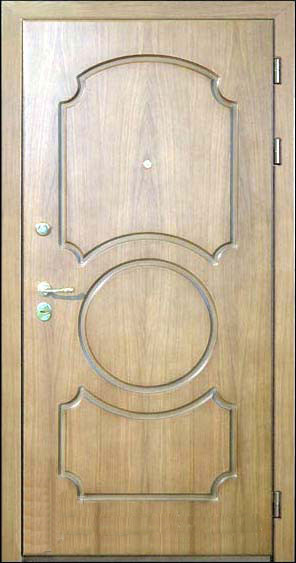 Дверь металлическая облагороженная Стиль 2 - фото 1 - id-p52444079