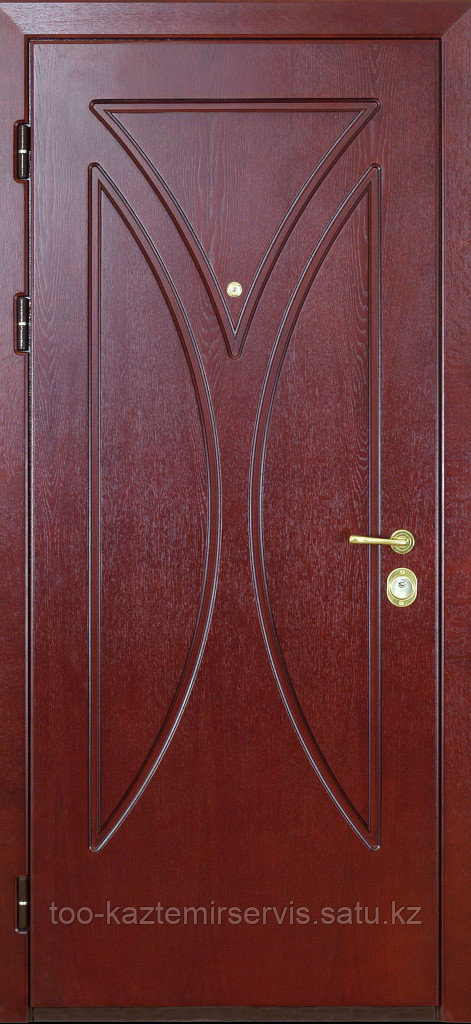 Дверь металлическая облагороженная Бабочка - фото 1 - id-p52444526