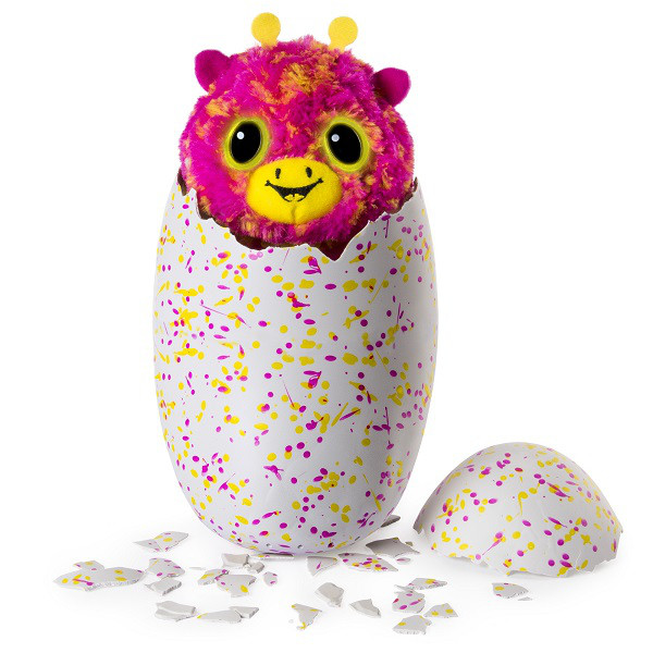 Hatchimals 19110-PINK Хетчималс сюрприз - близнецы интерактивные питомцы, вылупляющиеся из яйца