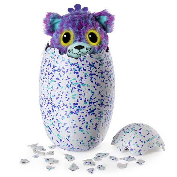 Hatchimals 19110-PURP Хетчималс сюрприз - близнецы интерактивные питомцы, вылупляющиеся из яйца