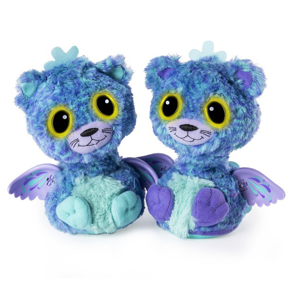 Hatchimals 19110-PURP Хетчималс сюрприз - близнецы интерактивные питомцы, вылупляющиеся из яйца