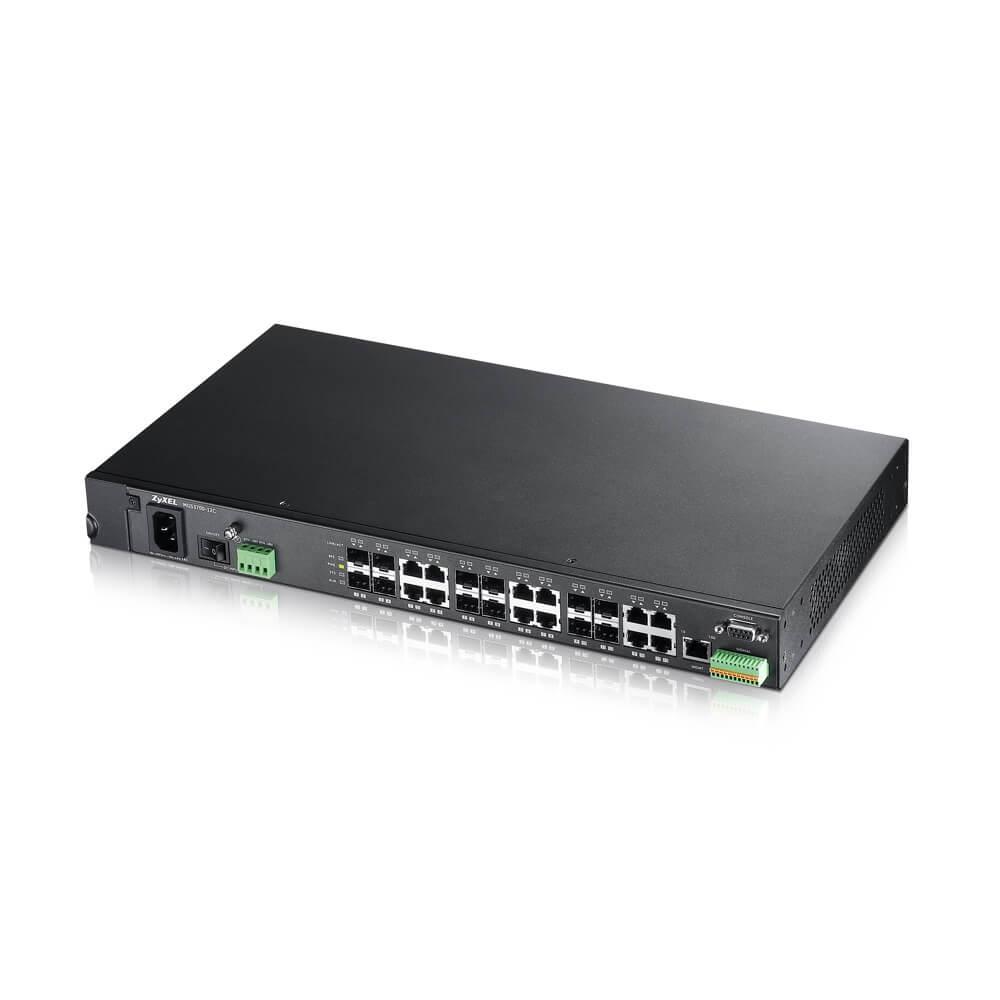 Zyxel MGS3700-12C L2 коммутатор 12xCombo (SFP/RJ-45), питание AC/DC
