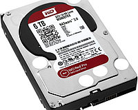 Жесткий диск внутренний Western Digital (WD) Red (6Тб (6000Гб), HDD, 3,5″, Для систем хранения (СХД), SATA)