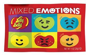 Драже жевательное "Emotion" 28гр х 30шт (пакет) /Jelly Belly/