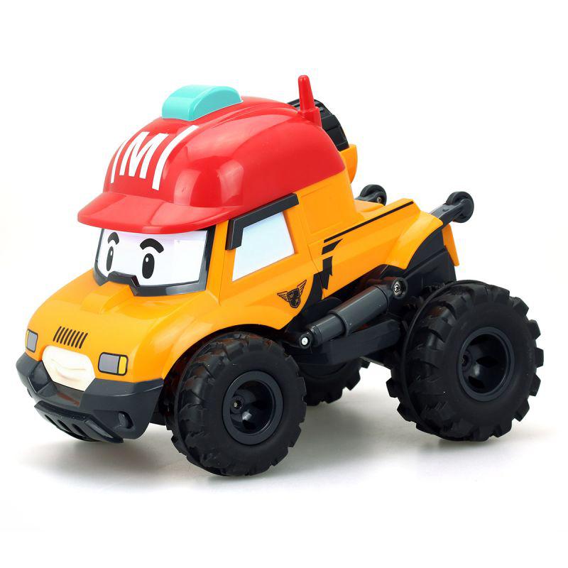Robocar Poli Трюковая машина на р/у - Марк (на бат., свет, звук), Робокар Поли