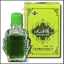 "Айдаһар мен жолбарыс" бальзамы Feng You Jing ("Хош иісті май", "Бас ауруына арналған май").