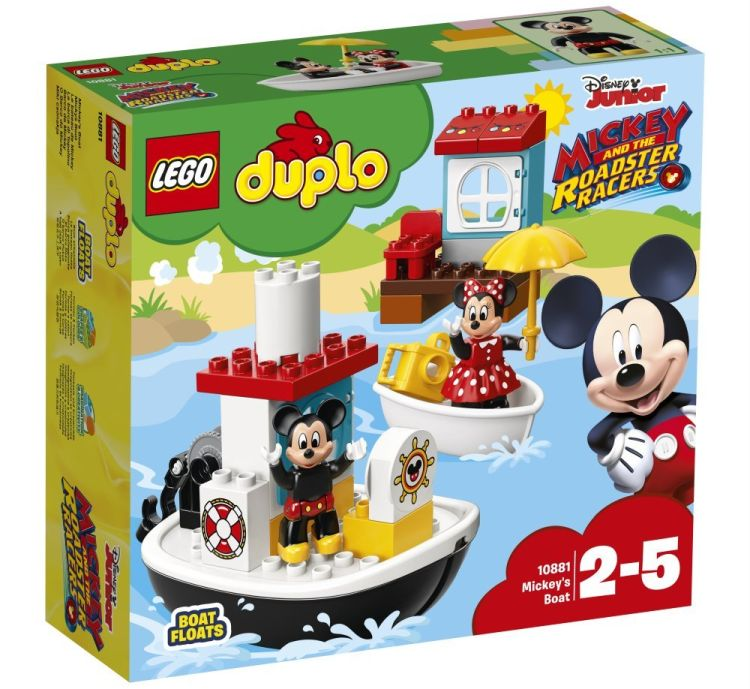 10881 Lego Duplo Катер Микки, Лего Дупло