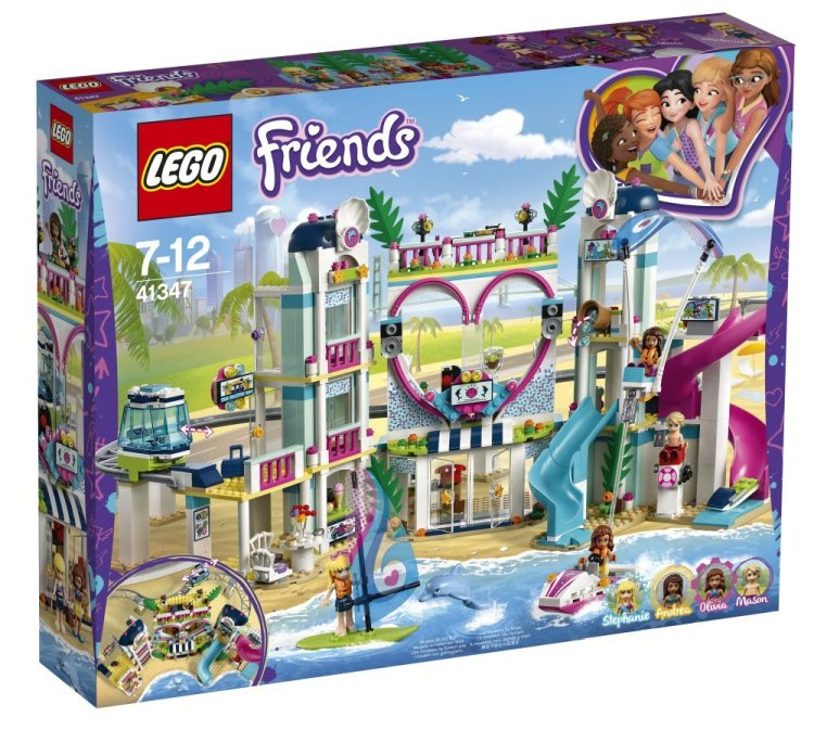 41347 Lego Friends Курорт Хартлейк-Сити, Лего Подружки - фото 1 - id-p52472782