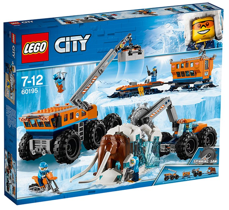 60195 Lego City Арктическая экспедиция Передвижная арктическая база, Лего Город Сити