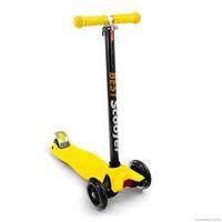 Самокат Scooter, желтый