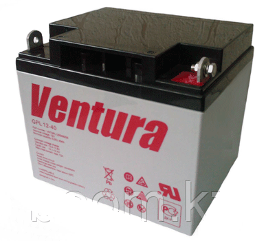 Аккумуляторная батарея VENTURA GPL 12-40 (12V 40Ah) Купить в Алматы - фото 1 - id-p3581718