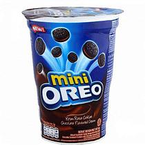 Печенье Oreo Mini Choco creme 61.3  гр Мини Орео Шоколадный крем СТАКАН