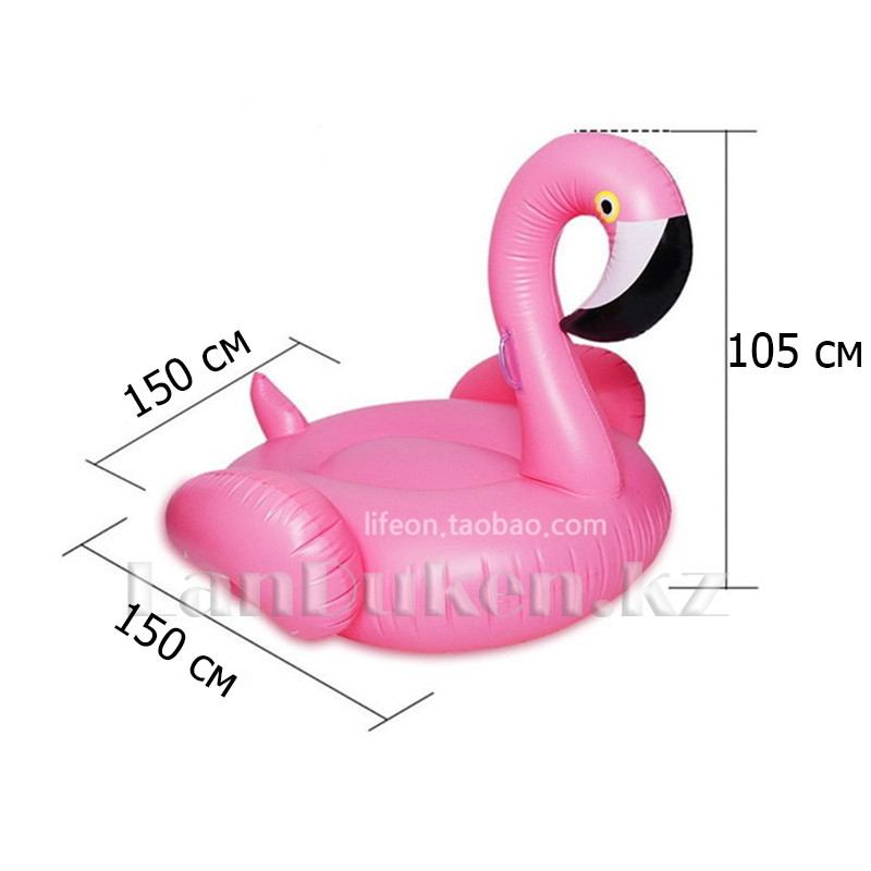 Большой надувной круг Фламинго 150*105 см - фото 4 - id-p52499602
