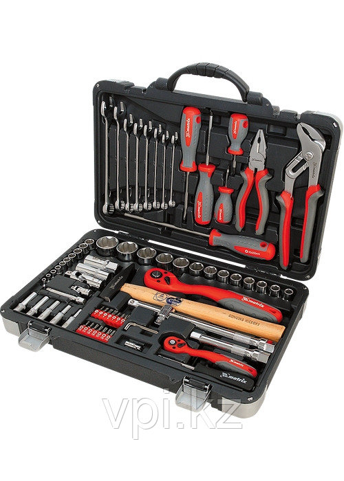 Набор инструментов автомобильных 1/4",1/2" из 73пр. Matrix Professional