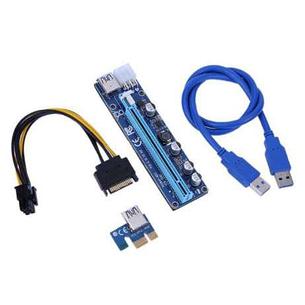 Riser / Райзер PCIE 1x - 16x, 6 PIN, версия 006c, фото 2