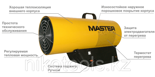 Газовая пушка Master BLP 73 M - фото 3 - id-p3582706