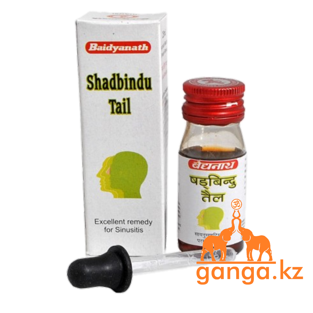 Шадбинду масло при инфекционных заболеваниях носа (Shadbindu Taila BAIDYANATH), 50 мл