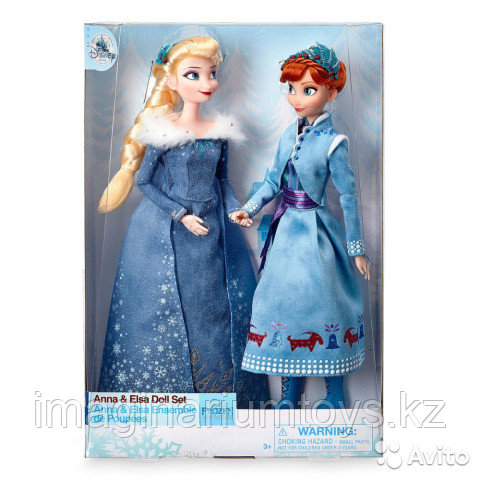 Набор кукол «Эльза и Анна» Disney - фото 2 - id-p52529478