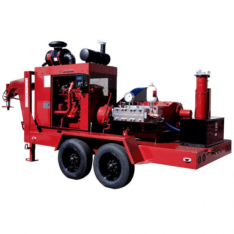 Установки Multi-Blaster серии 330 / Gardner Denver Inc. (США) Высоконапорные гидродинамические машины большой