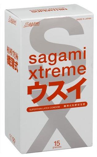 Ультратонкие презервативы "SAGAMI Xtreme", 0.04 мм, 1 (ОДНА) ШТУКА