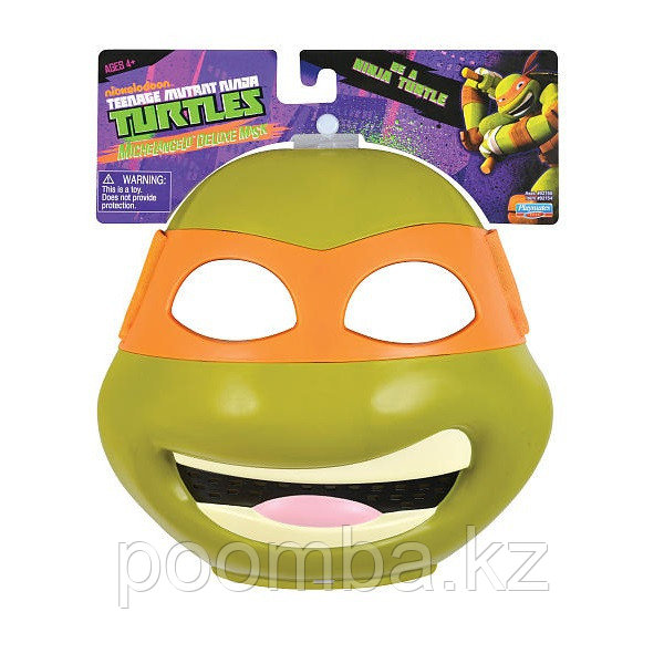 Пластиковая маска TMNT Микеланджело