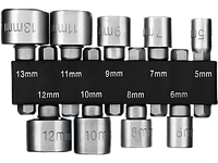 Набор STAYER "MASTER": Биты с торцевой головкой, в держателе, 9 предметов