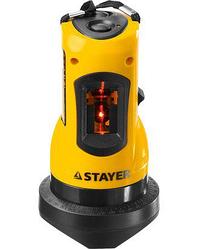 Нивелир лазерный линейный SLL-2, STAYER 34960-H2, штатив, кейс, 10м, точн. +/-0,5 мм/м