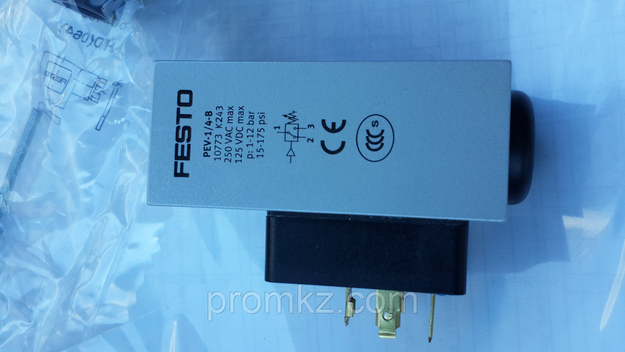 Реле давления Festo PEV-1/4-B - фото 1 - id-p52475142