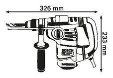 Перфоратор с патроном SDS-plus Bosch GBH 3-28 DRE Professional - фото 5 - id-p52544985