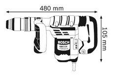 Отбойный молоток с патроном SDS-max Bosch GSH 5 CE Professional - фото 6 - id-p52544998
