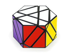Кубик diansheng Hexagonal Prizm черный наклейки, Diansheng