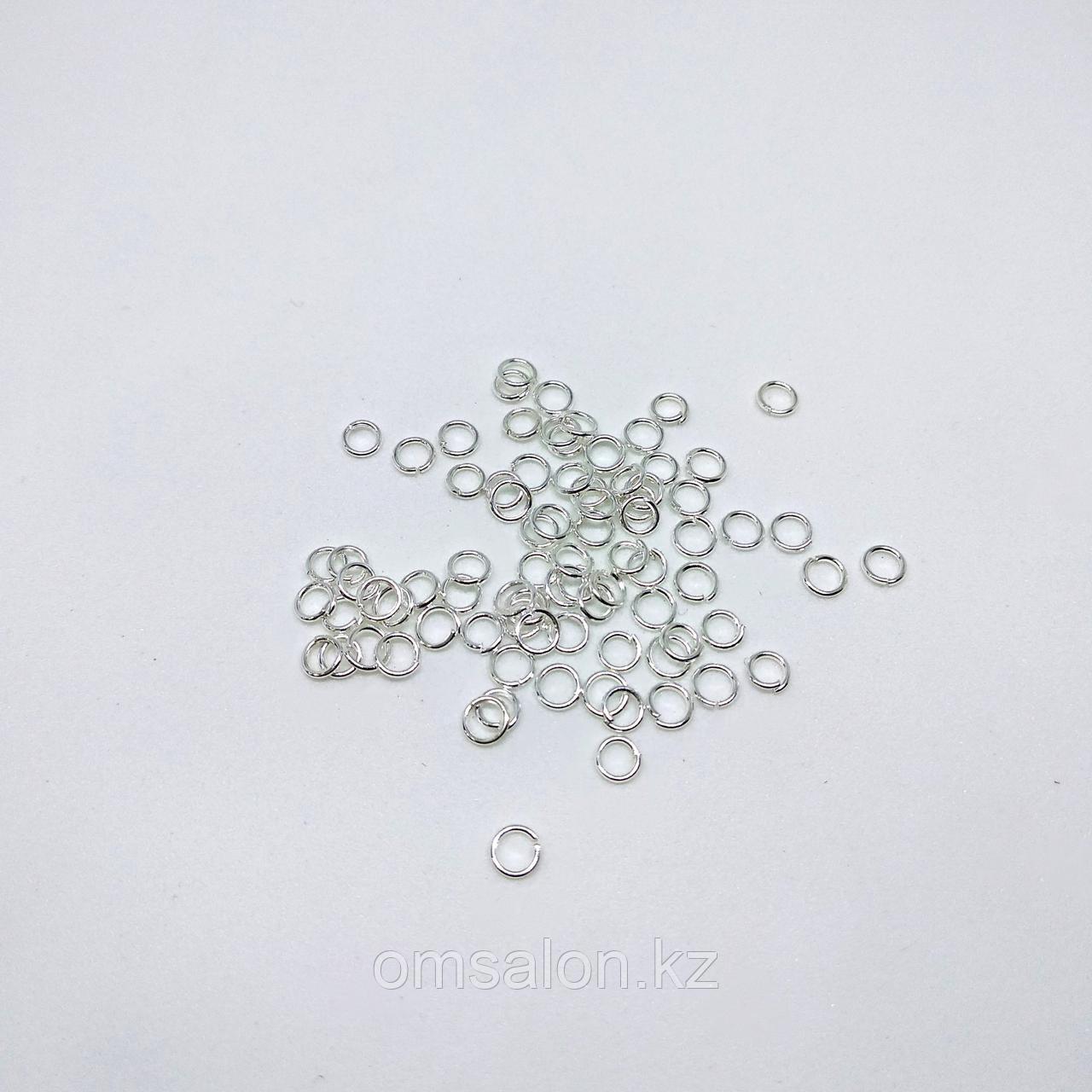 Колечки из серебра, 3мм - фото 1 - id-p52560489